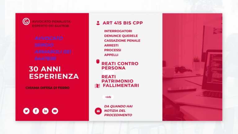AVVOCATO PENALISTA BOLOGNA INFO